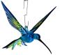 Preview: Hängevogel, Kolibri (hellblau-grün-dunkelblau)